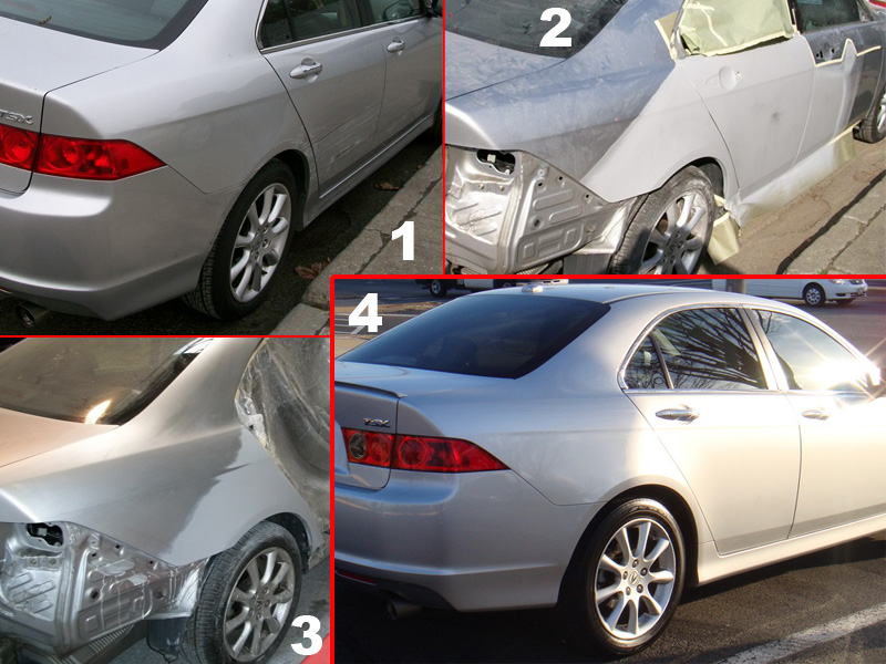 Collision Repair - Acura TSX