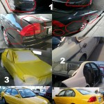 2002 Honda Civic: from Scratched Black to Yellow Beauty